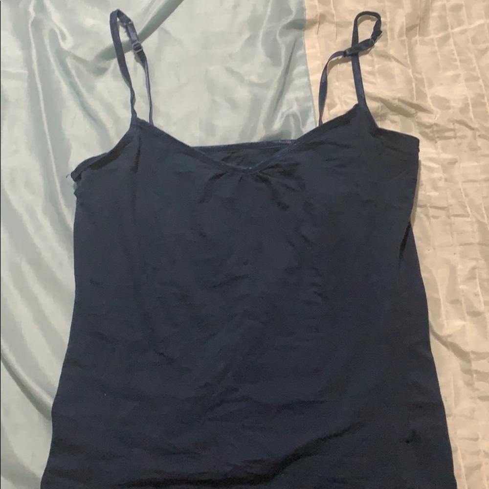 Navy blue tank top